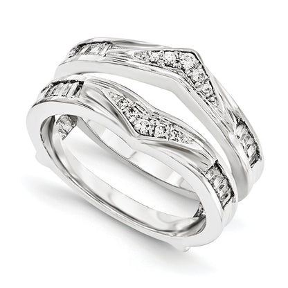 14K Weißgold VS Diamant-Guard