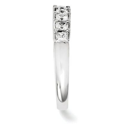 14K Weißgold Diamant-Ring
