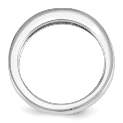 14K Weißgold Diamant-Ring