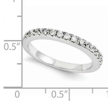 Diamant-Ring aus 14K Weißgold, 0,4 ct