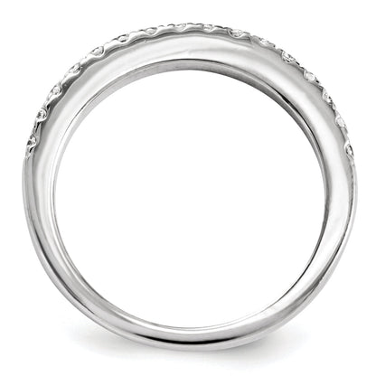 Diamant-Ring aus 14K Weißgold, 0,4 ct