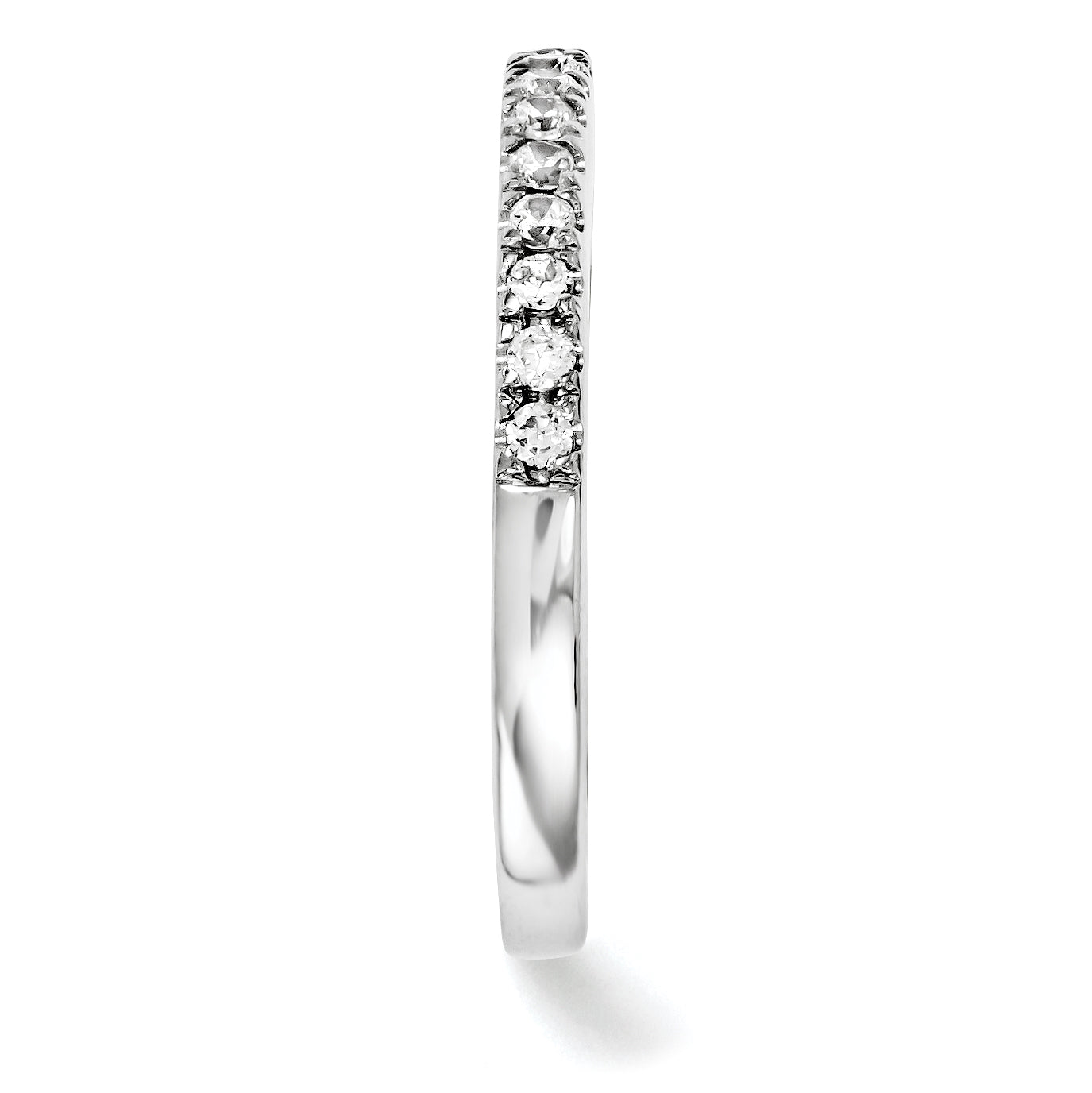 Diamant-Ring aus 14K Weißgold, 0,4 ct