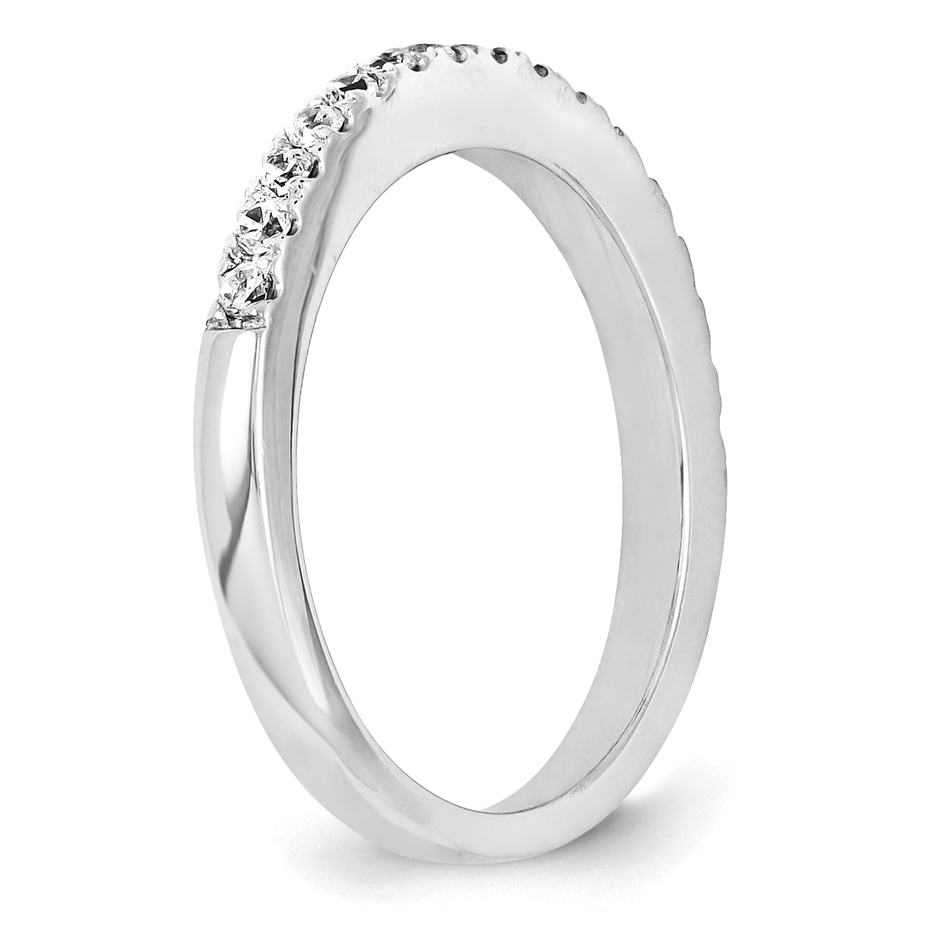 Diamant-Ring aus 14K Weißgold, 0,4 ct