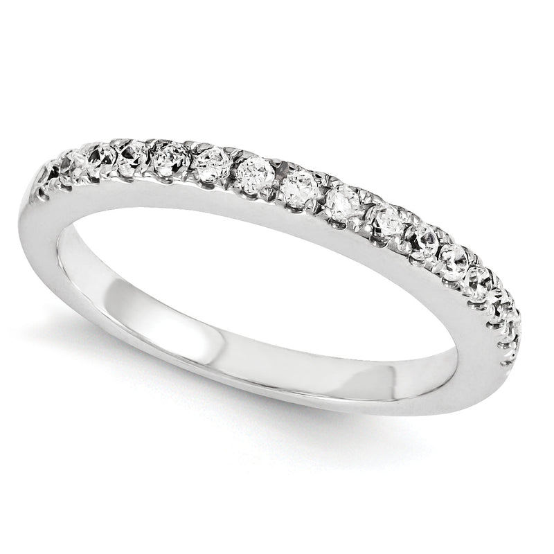 Diamant-Ring aus 14K Weißgold, 0,4 ct
