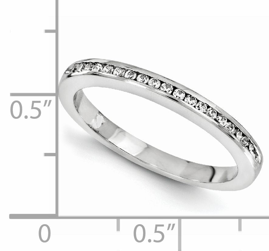 585 Weißgold Diamant-Ring
