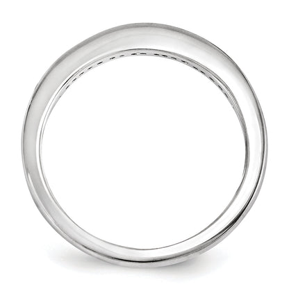 585 Weißgold Diamant-Ring