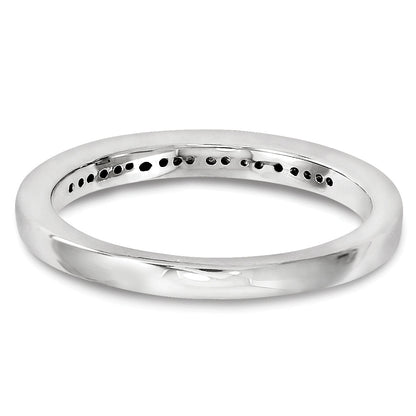 585 Weißgold Diamant-Ring