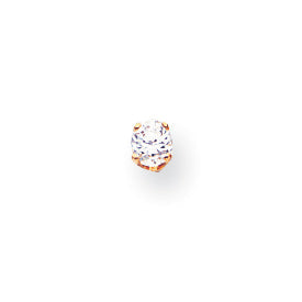 14K Gelbgold Diamant-Ohrringe