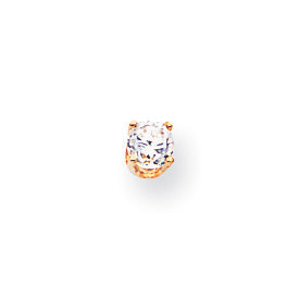 14K Gelbgold Diamant-Ohrringe