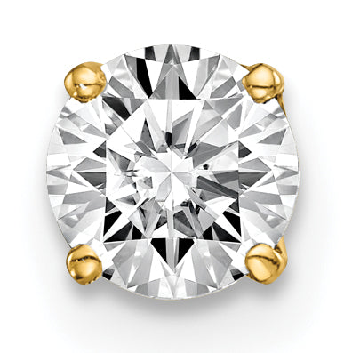 14K Diamant-Ohrstecker, einzeln