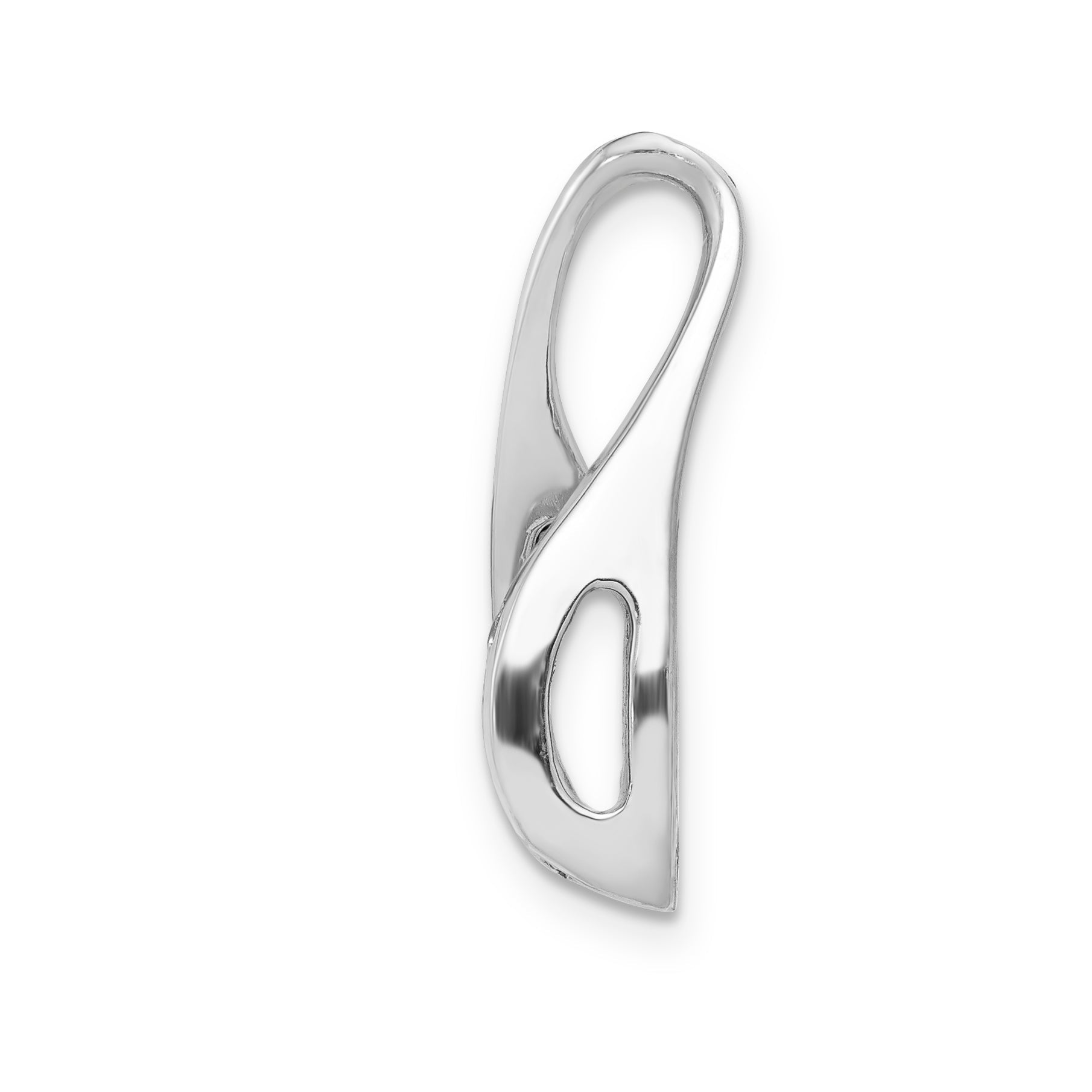 14K Weißgold Diamant-Ohrstecker