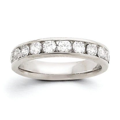 14K Weißgold VS Diamant-Ring