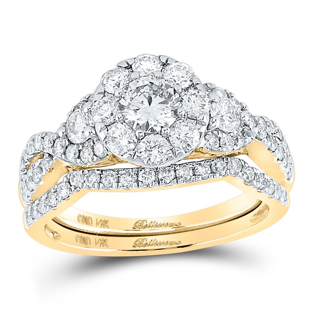 1 1/2CTW 3/8CT-CRD BELLISSIMO BRAUT EINSTELLEN ZERTIFIZIERT