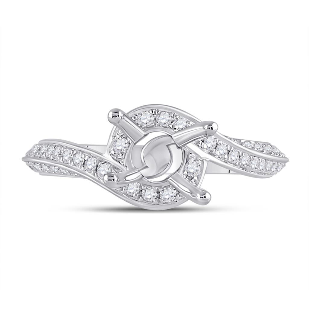 1/2CT-DurchMeinnt SM 2CT-CRD BRAUT RING