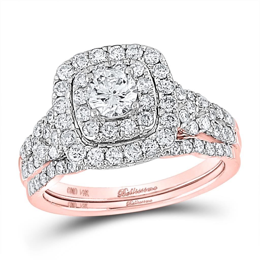 1 1/2CT-DurchMeinnt 3/8CT-CRD BELLISSIMO BRAUT EINSTELLEN