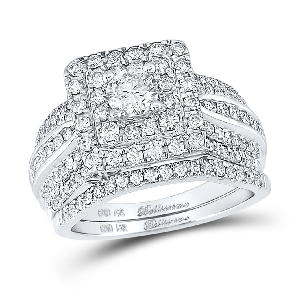 1 1/2CT-DurchMeinnt 3/8CT-CRD BELLISSIMO BRAUT EINSTELLEN ZERTIF