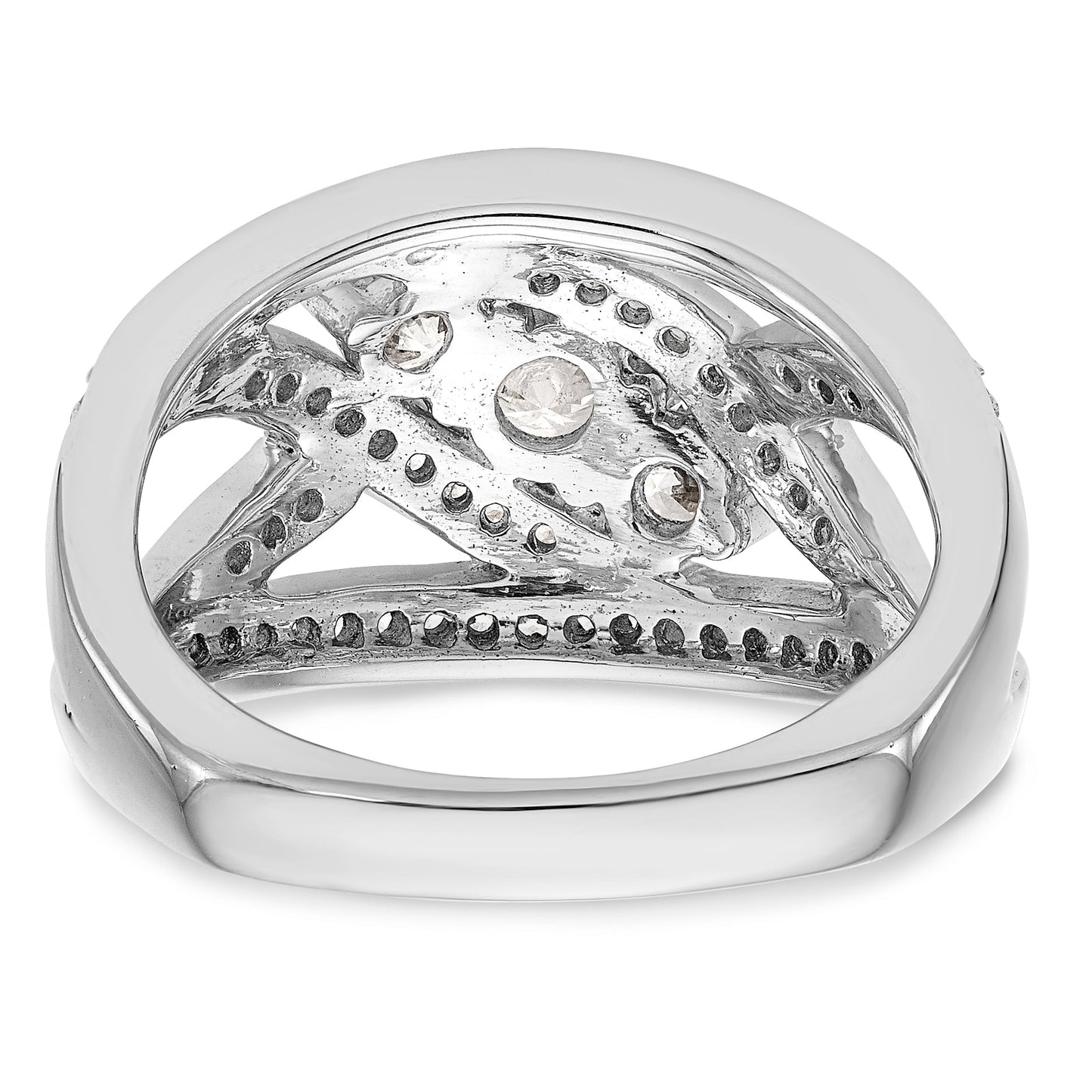 14K Wiriß Gold Real DurchMeinnt Verbotd