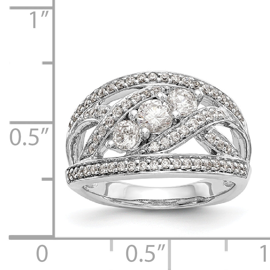 14K Wiriß Gold Real DurchMeinnt Verbotd